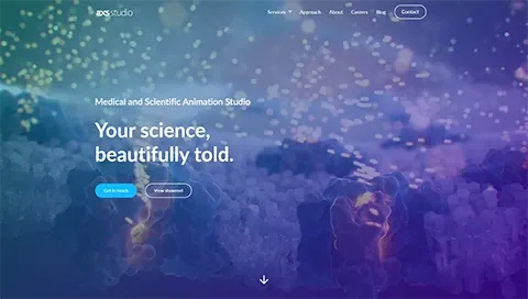 AXS Studio homepage thumbnail